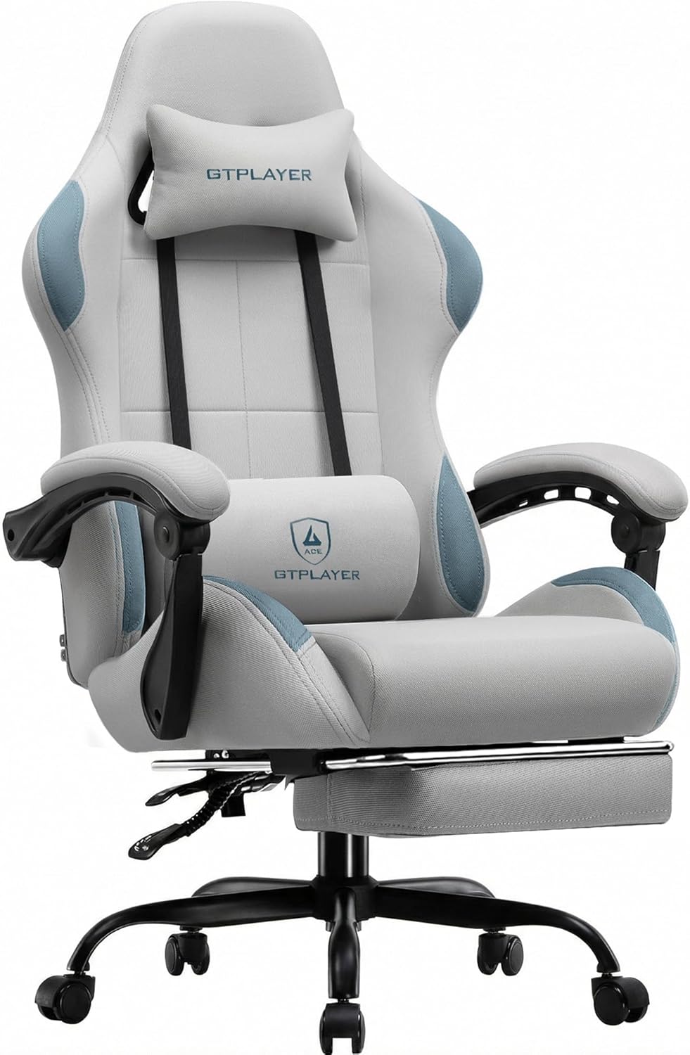 Office Footrest Cushion - Gaming Chair Fabric with Pocket Spring