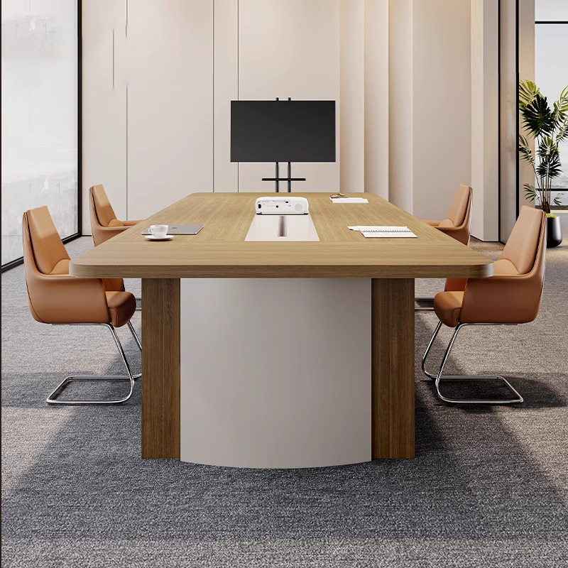 Office Furniture Commercial - Large conference room table and chair