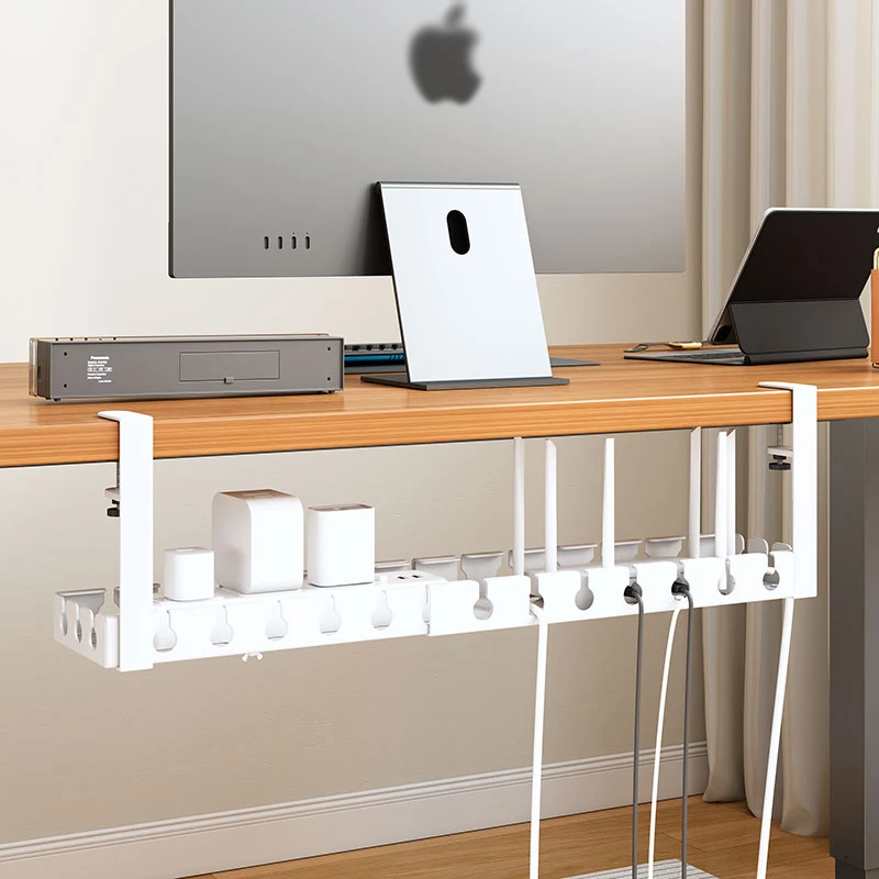 Cable Tray Under Desk - Extendable Under Desk Cable Management No