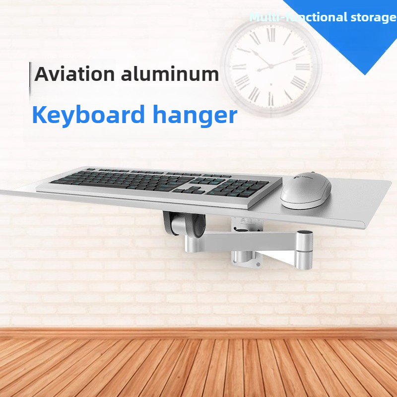 Wall Mounted Desk Fold - Space Saving Wall Mounted Keyboard Tray