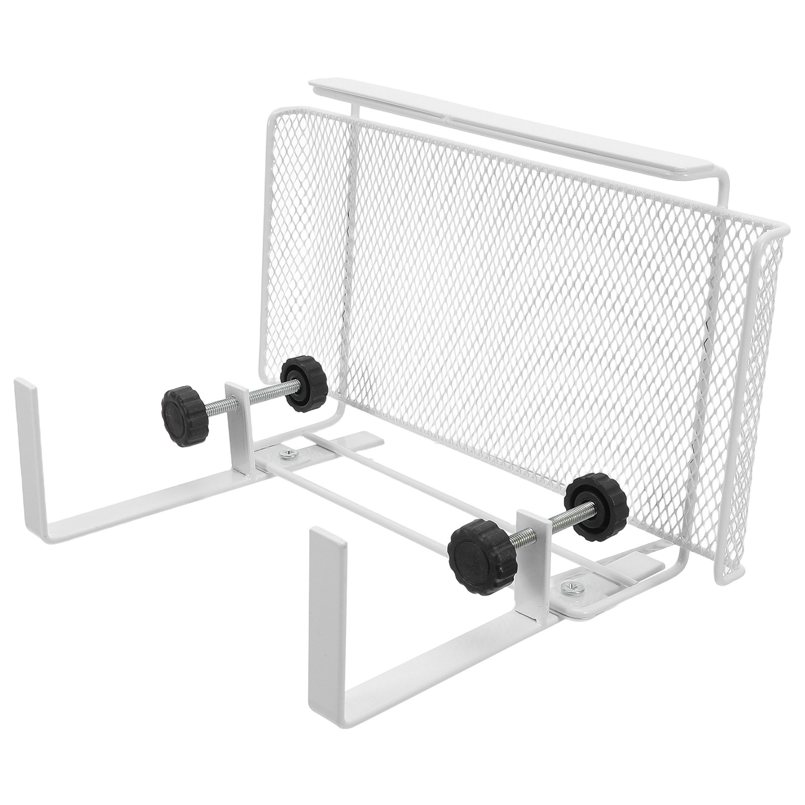 Cable Tray Under Desk - Metal Under Desk Clamp Shelf Storage