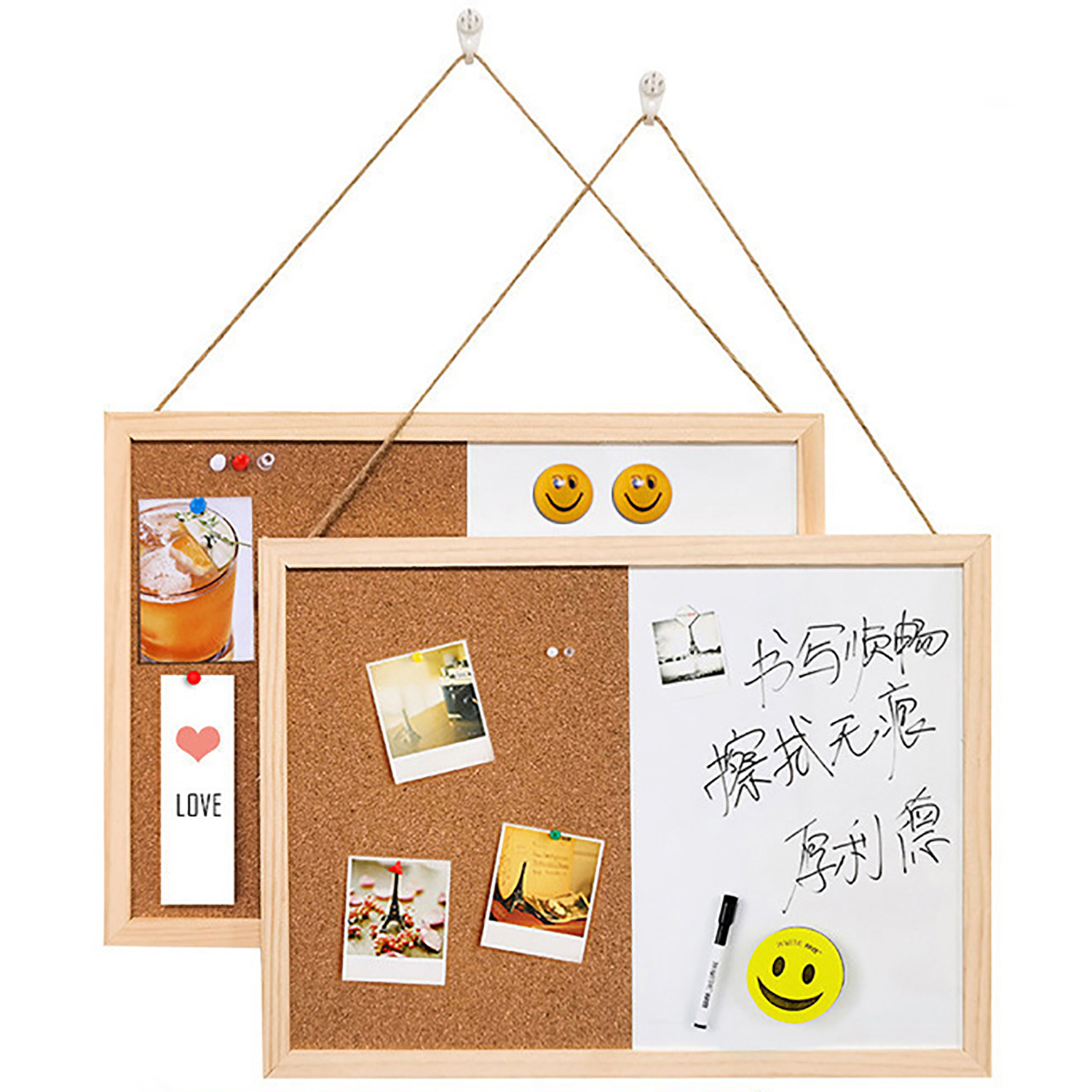 Office Furniture Online - Cork Wall Board Photo Frame Hanging