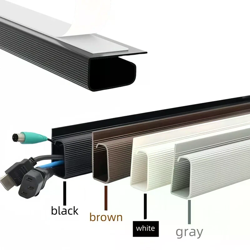Channel Desk Cable Organizer C - đánh giá và giá Cable Tray Under Desk
