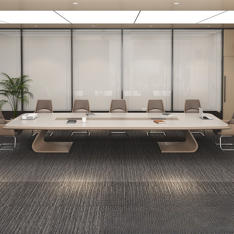 Painted conference table long  - đánh giá và giá Office Furniture Commercial