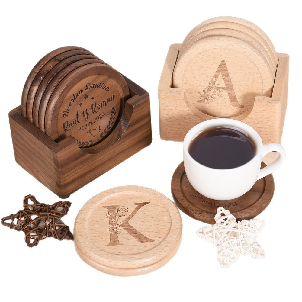 Walnut Dark Coaster Set of 6 P - đánh giá và giá Office Furniture Installation