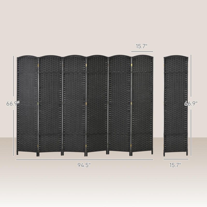 HOMCOM Folding Room Divider Sc - đánh giá và giá Partition Screen Divider