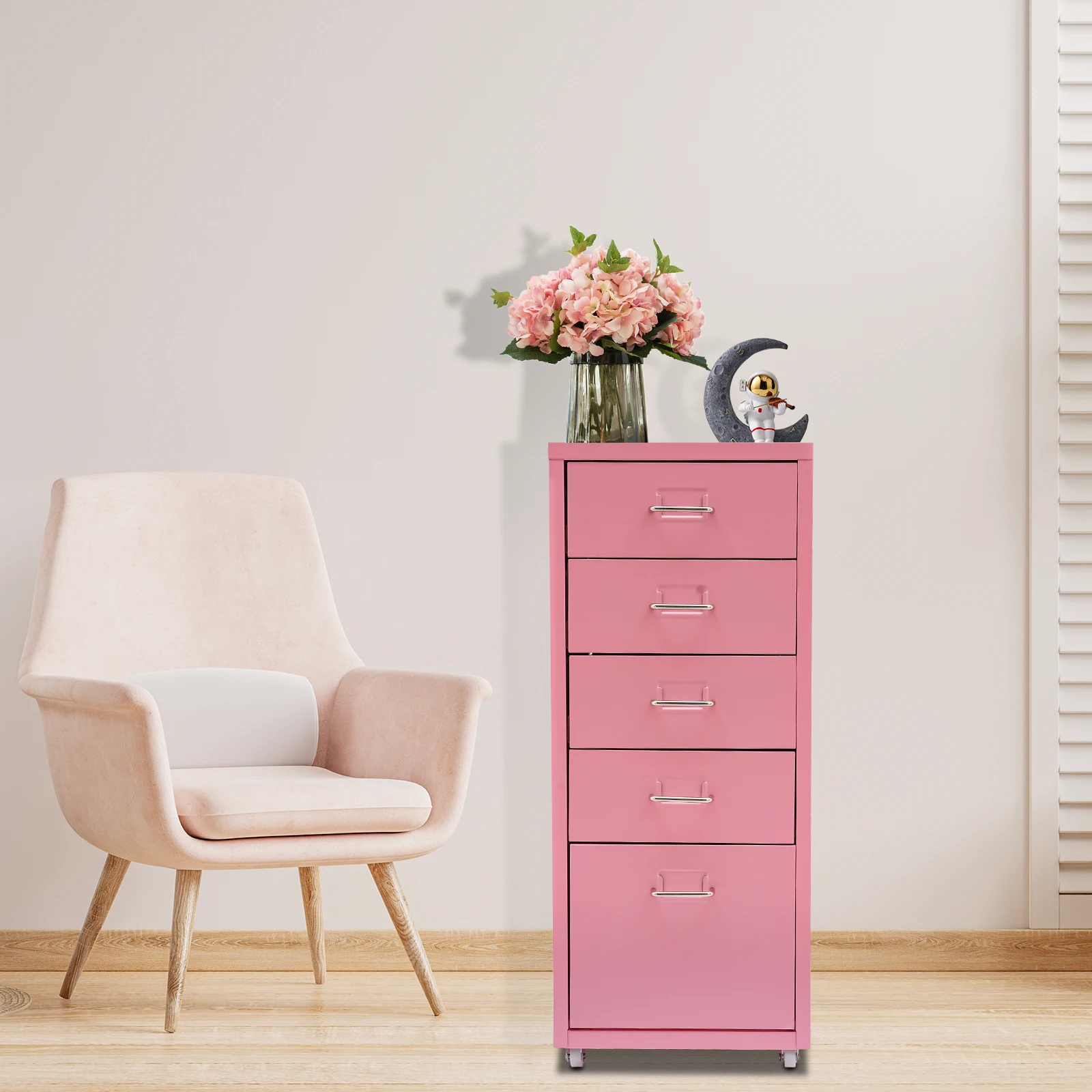 27 In Tall Pink File Cabinet o - đánh giá và giá Office Furniture Filing Cabinets