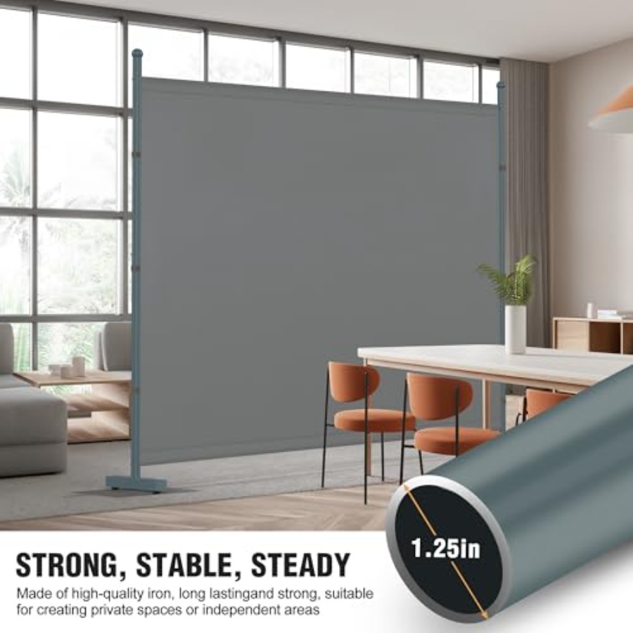 6Feet Extra Thick Single Panel - đánh giá và giá Partition Screen Divider