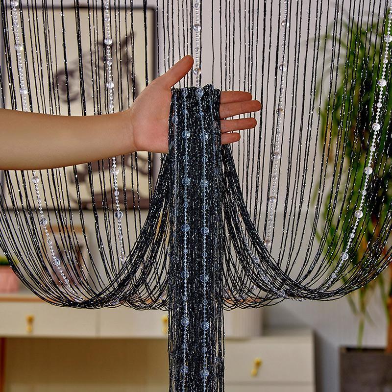 1pcs 100*200cm Crystal Beaded  - đánh giá và giá Partition Screen Divider