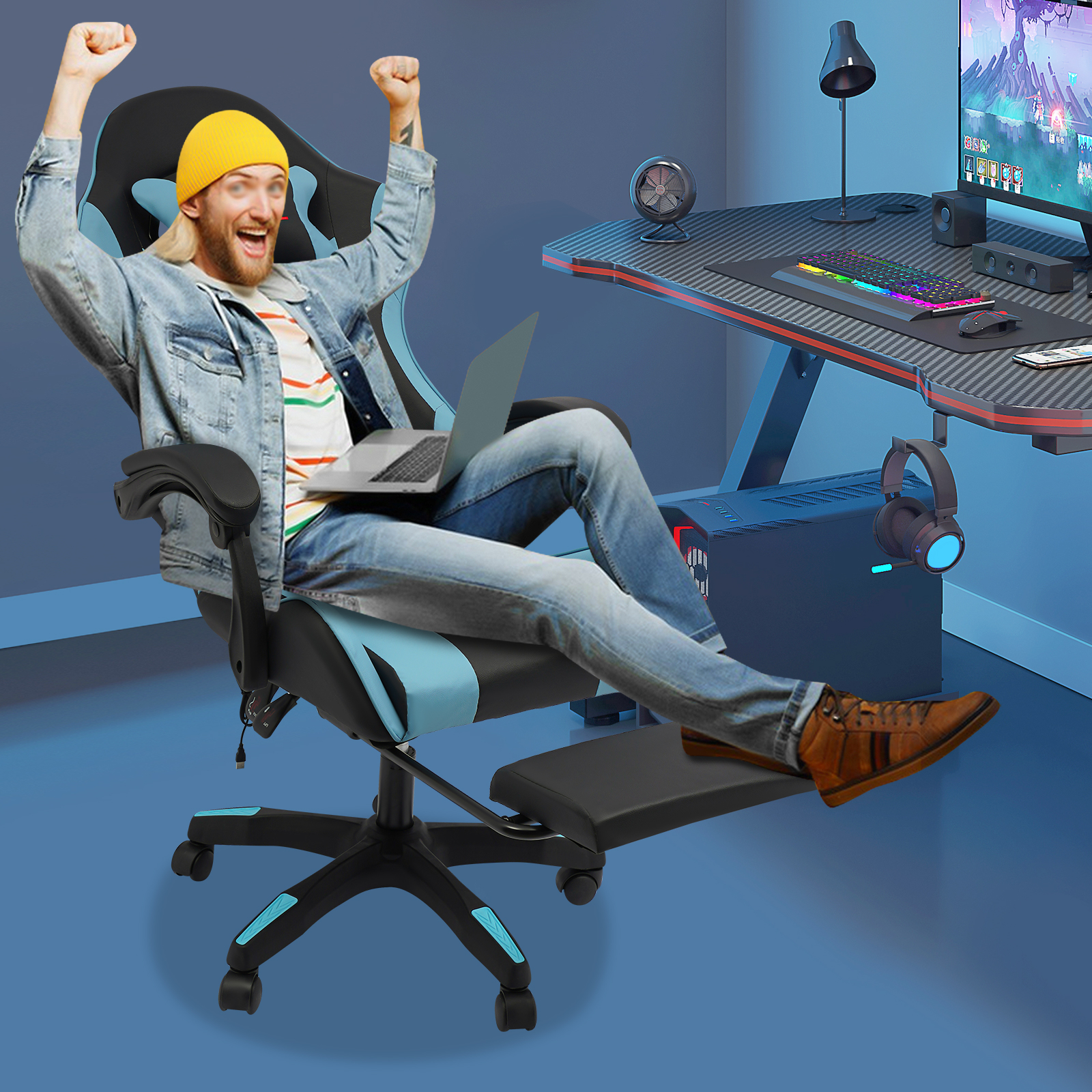 Ergonomic Racing Gaming Chair  - đánh giá và giá Office Furniture Commercial