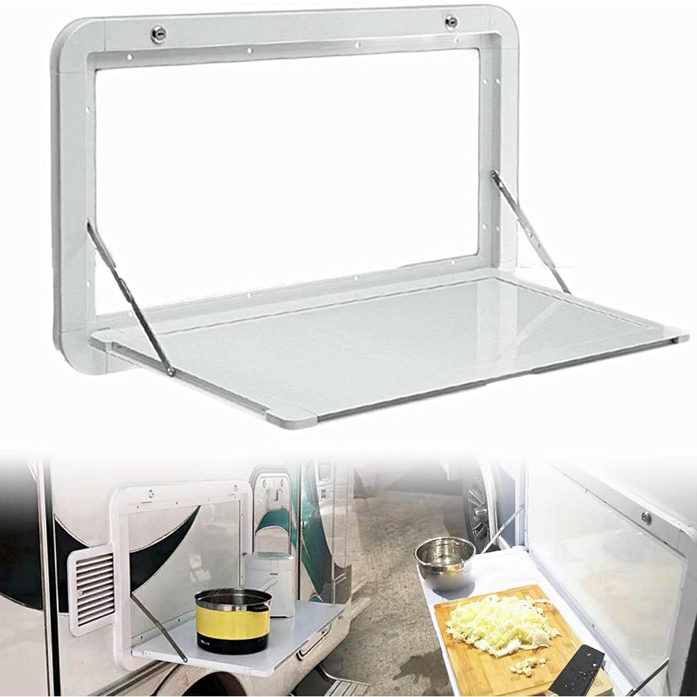 White-Wall Mount Folding Table - đánh giá và giá Wall Mounted Desk Fold