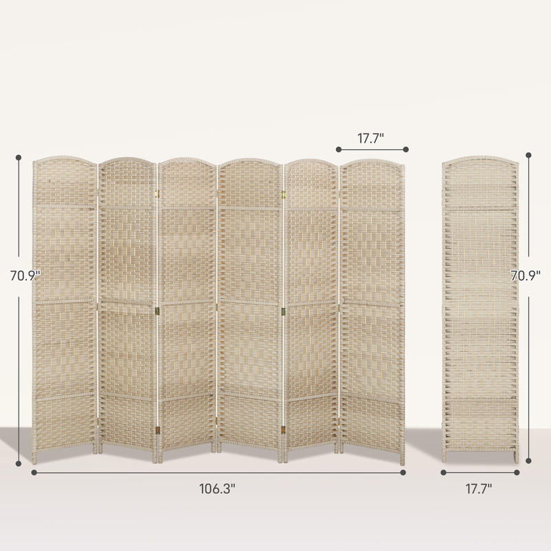 HOMCOM Folding Room Divider Sc - đánh giá và giá Partition Screen Divider