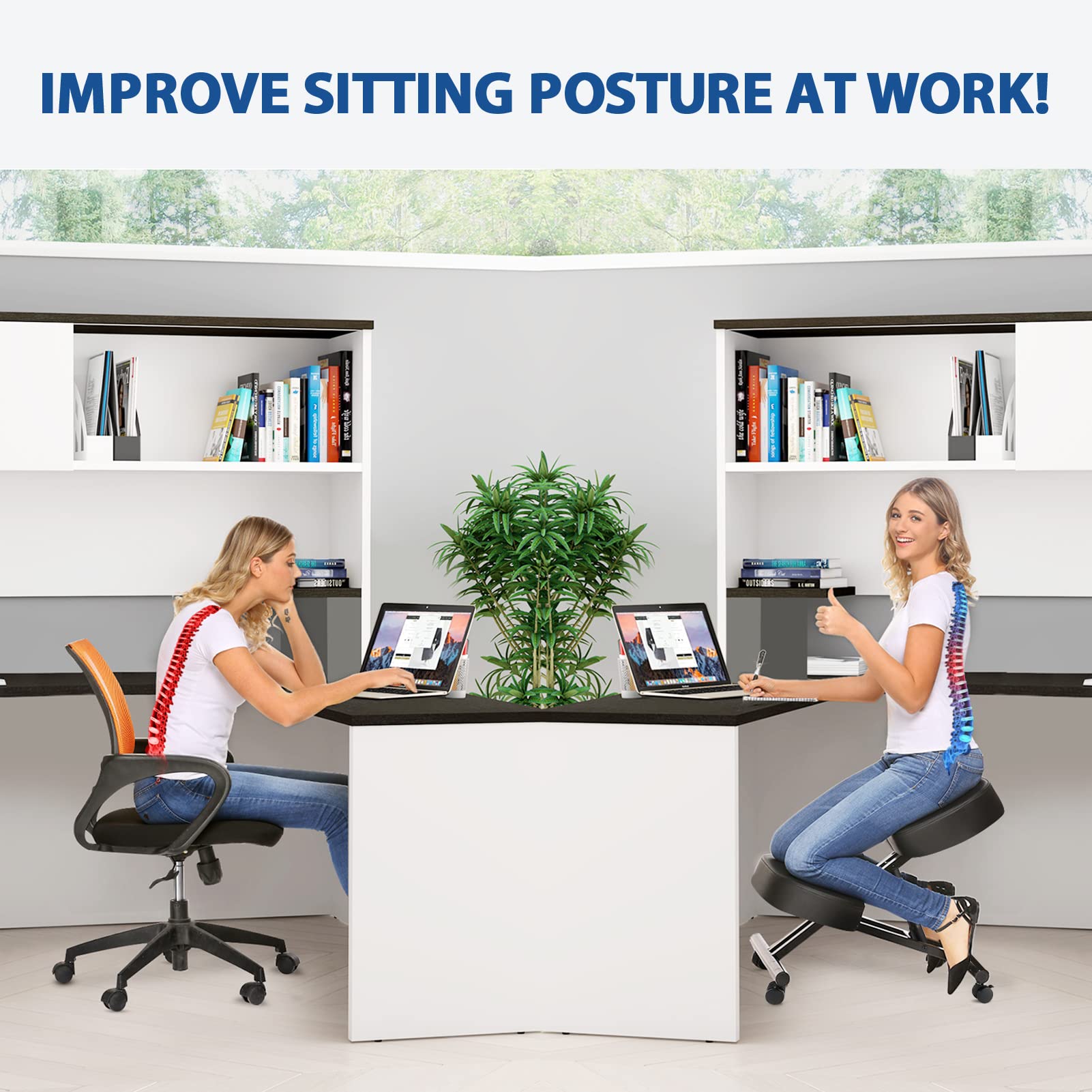 Kneeling Chair Ergonomic for O - đánh giá và giá Office Furniture Commercial