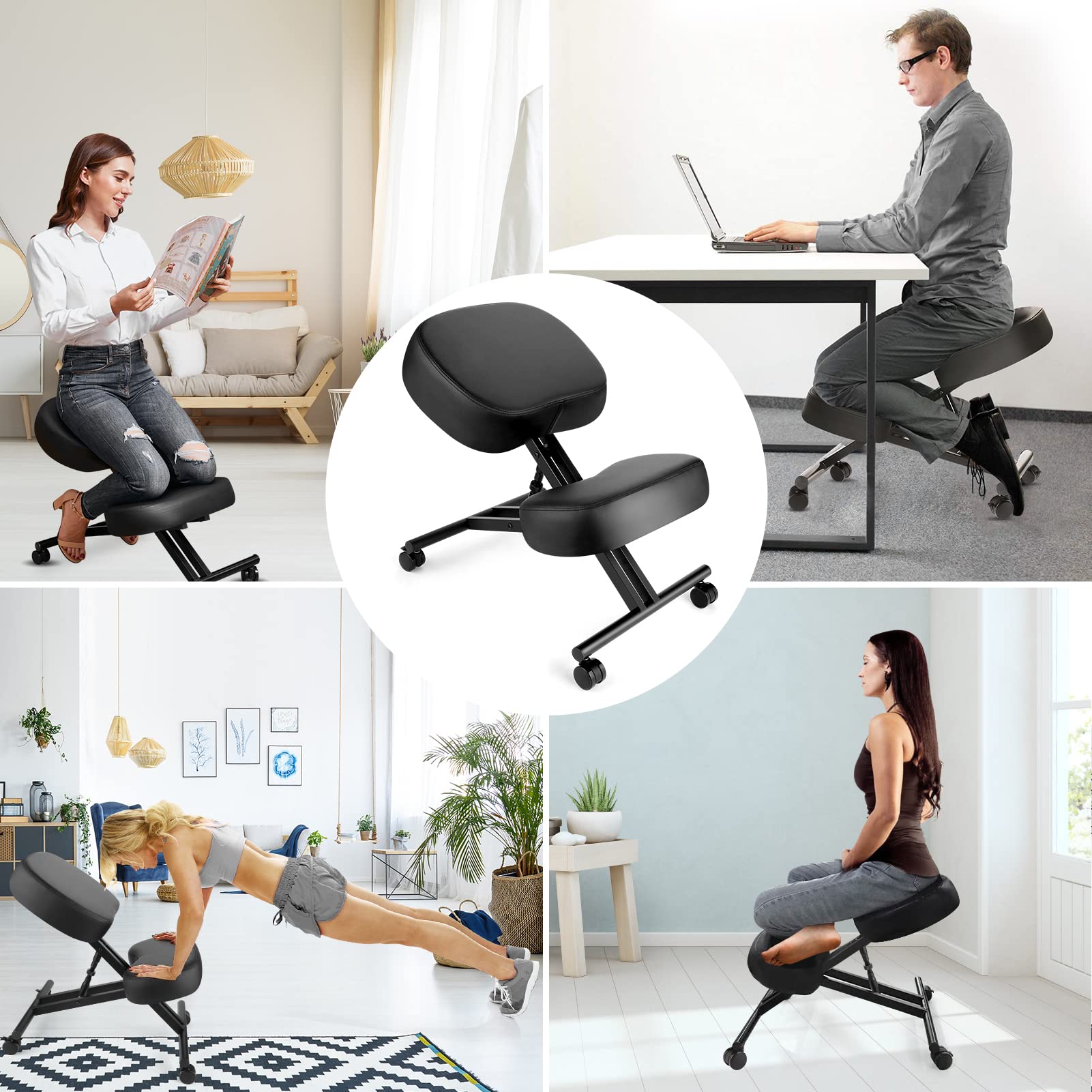 Kneeling Chair Ergonomic for O - đánh giá và giá Office Furniture Commercial