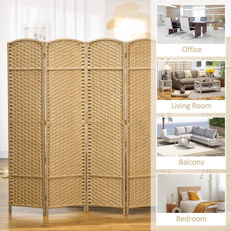 HOMCOM Folding Room Divider Sc - đánh giá và giá Partition Screen Divider