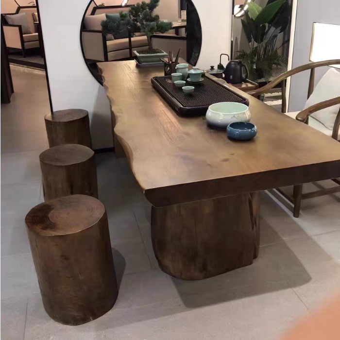 Solid wood large board table,  - đánh giá và giá Office Furniture Commercial