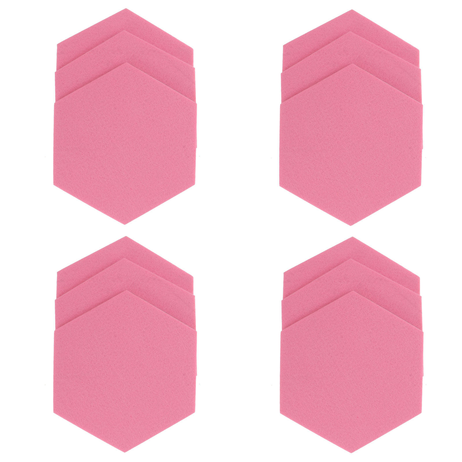 12Pcs Felt Hexagon Wall Memo B - đánh giá và giá Office Furniture Online