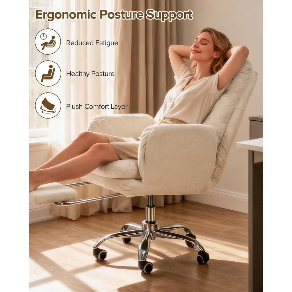 Ergonomic Extra-Wide Office Ch - đánh giá và giá Office Footrest Cushion