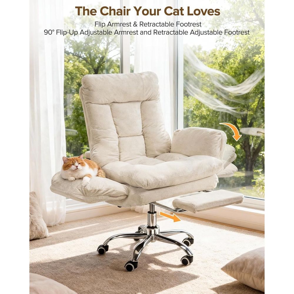 Ergonomic Extra-Wide Office Ch - đánh giá và giá Office Footrest Cushion
