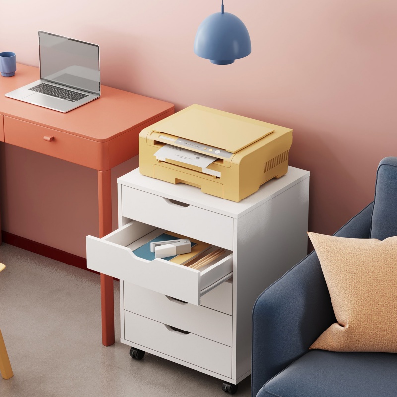 GALAXHERO 5 Drawer Wood Storag - đánh giá và giá Office Furniture Filing Cabinets