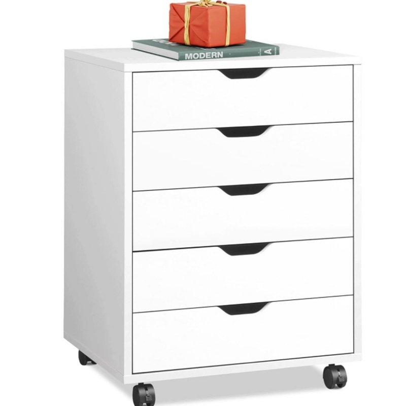 GALAXHERO 5 Drawer Wood Storag - đánh giá và giá Office Furniture Filing Cabinets