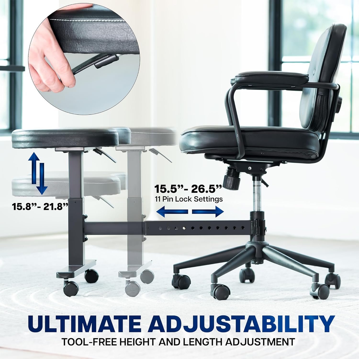 Height Adjustable Retrofit Foo - đánh giá và giá Office Footrest Cushion
