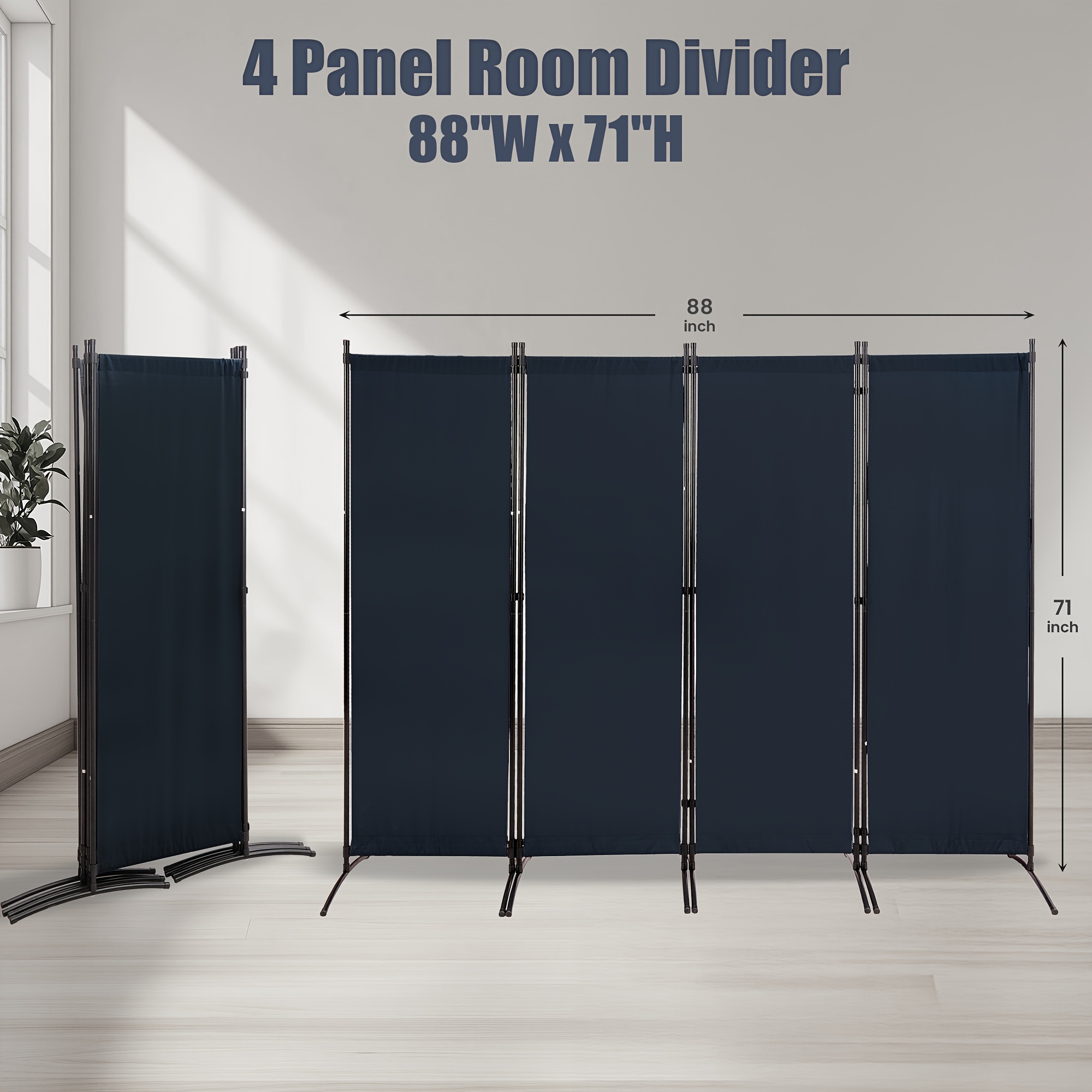 Room Divider Folding Privacy S - đánh giá và giá Partition Screen Divider