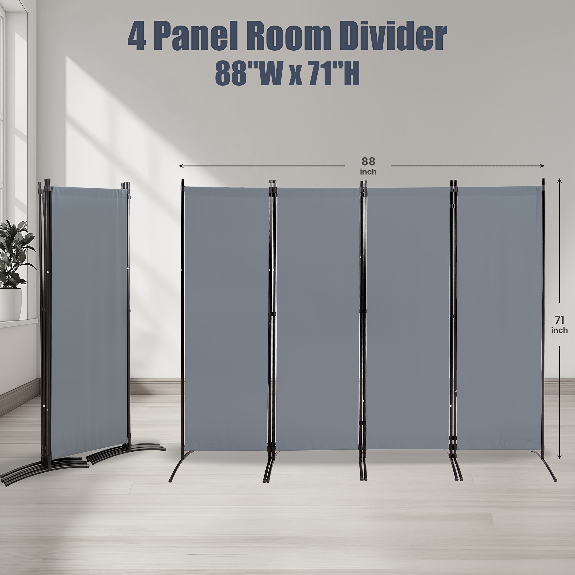Room Divider Folding Privacy S - đánh giá và giá Partition Screen Divider