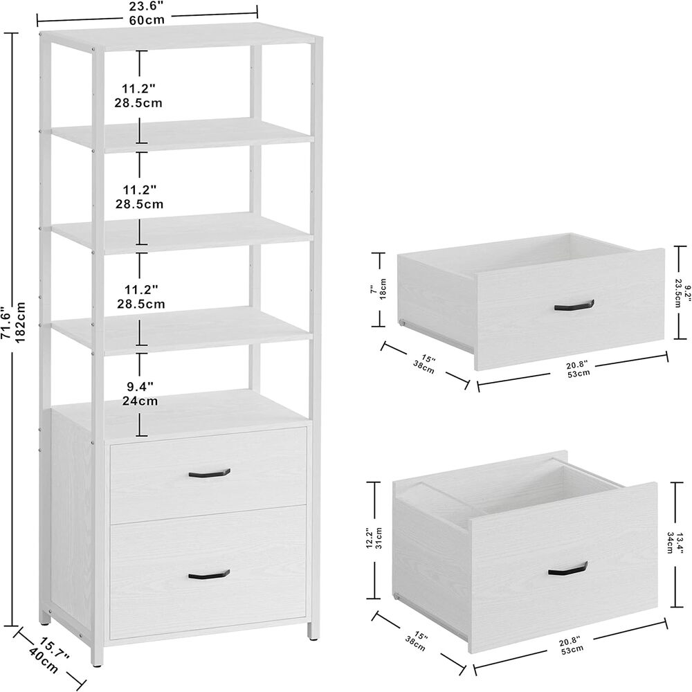 IRONCK Industrial Bookcase wit - đánh giá và giá Office Furniture Filing Cabinets