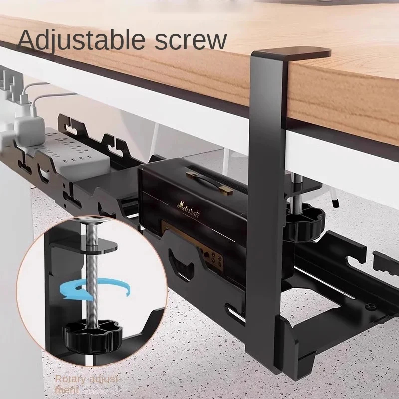 Under Table Telescopic Storage - đánh giá và giá Cable Tray Under Desk