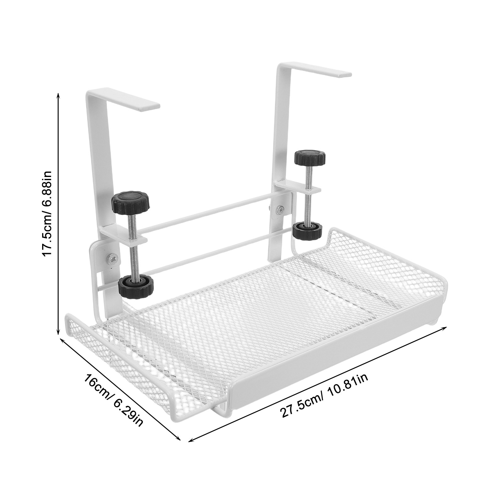 Metal Under Desk Clamp Shelf S - đánh giá và giá Cable Tray Under Desk