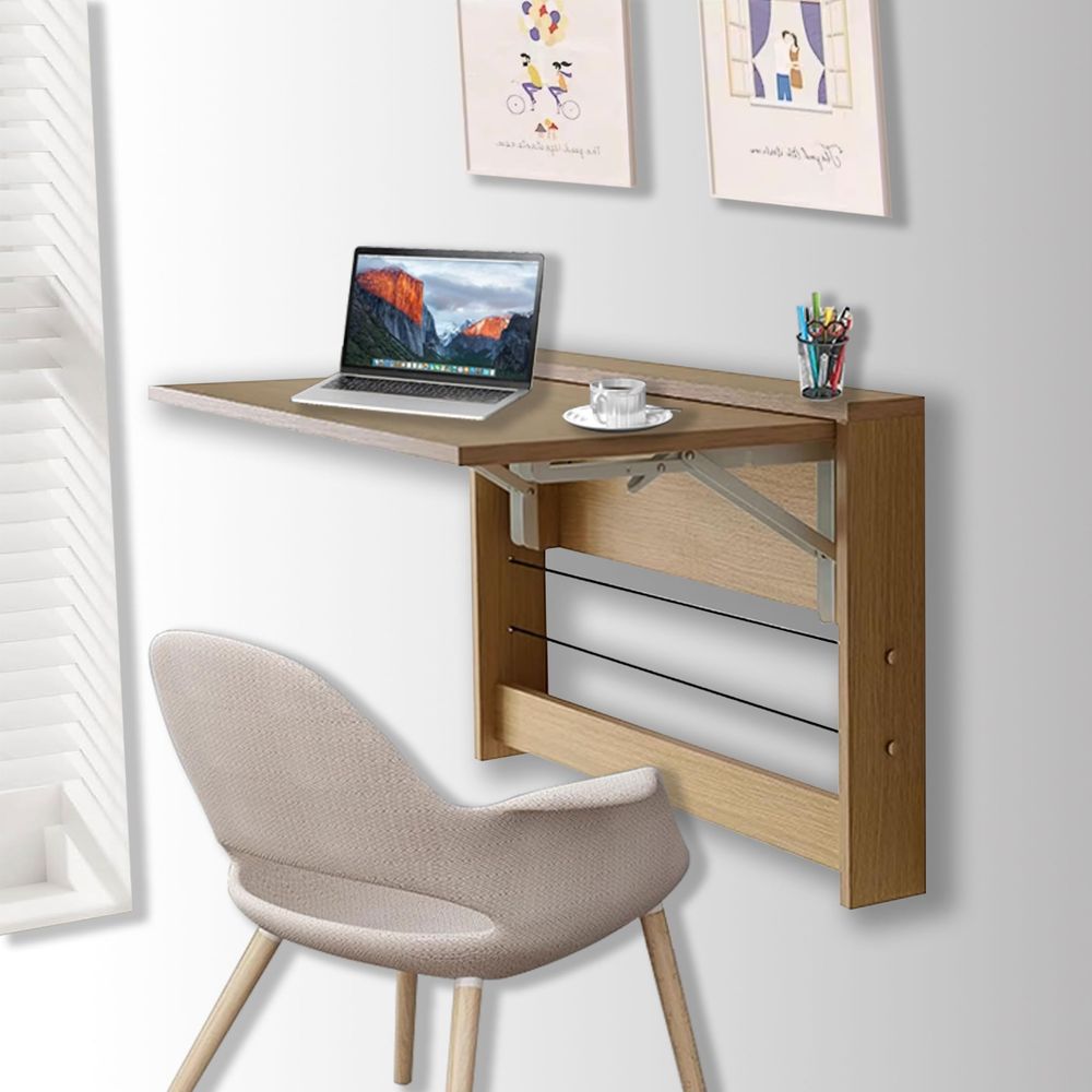 Mounted Folding Table, Floatin - đánh giá và giá Wall Mounted Desk Fold