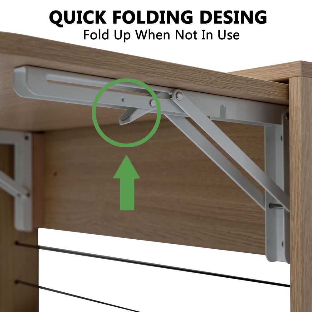 Mounted Folding Table, Floatin - đánh giá và giá Wall Mounted Desk Fold