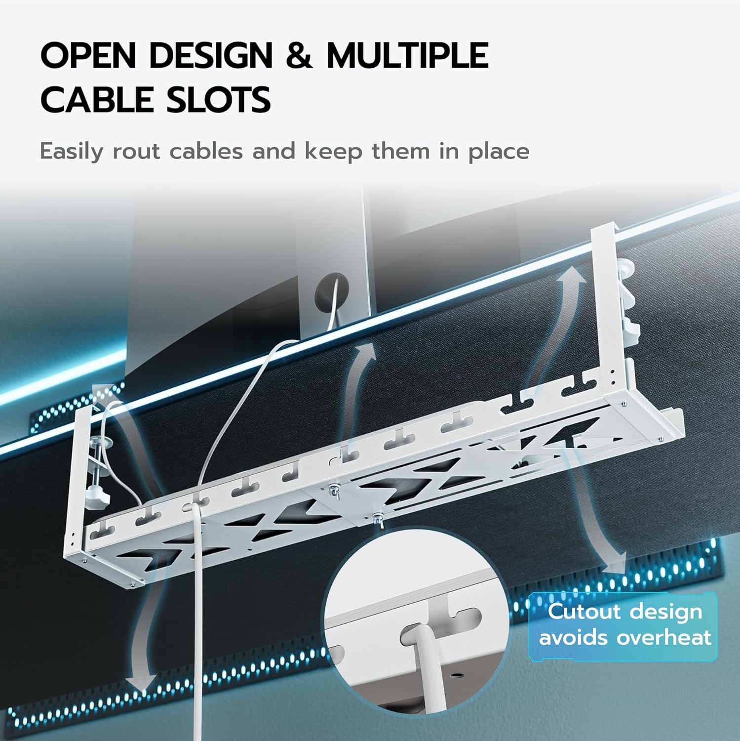 Extendable Under Desk Cable Ma - đánh giá và giá Cable Tray Under Desk