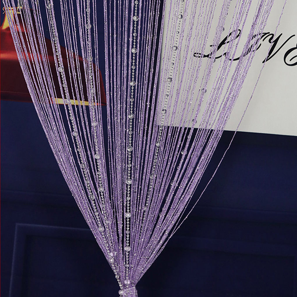 Crystal Beaded String Curtains - đánh giá và giá Partition Screen Divider