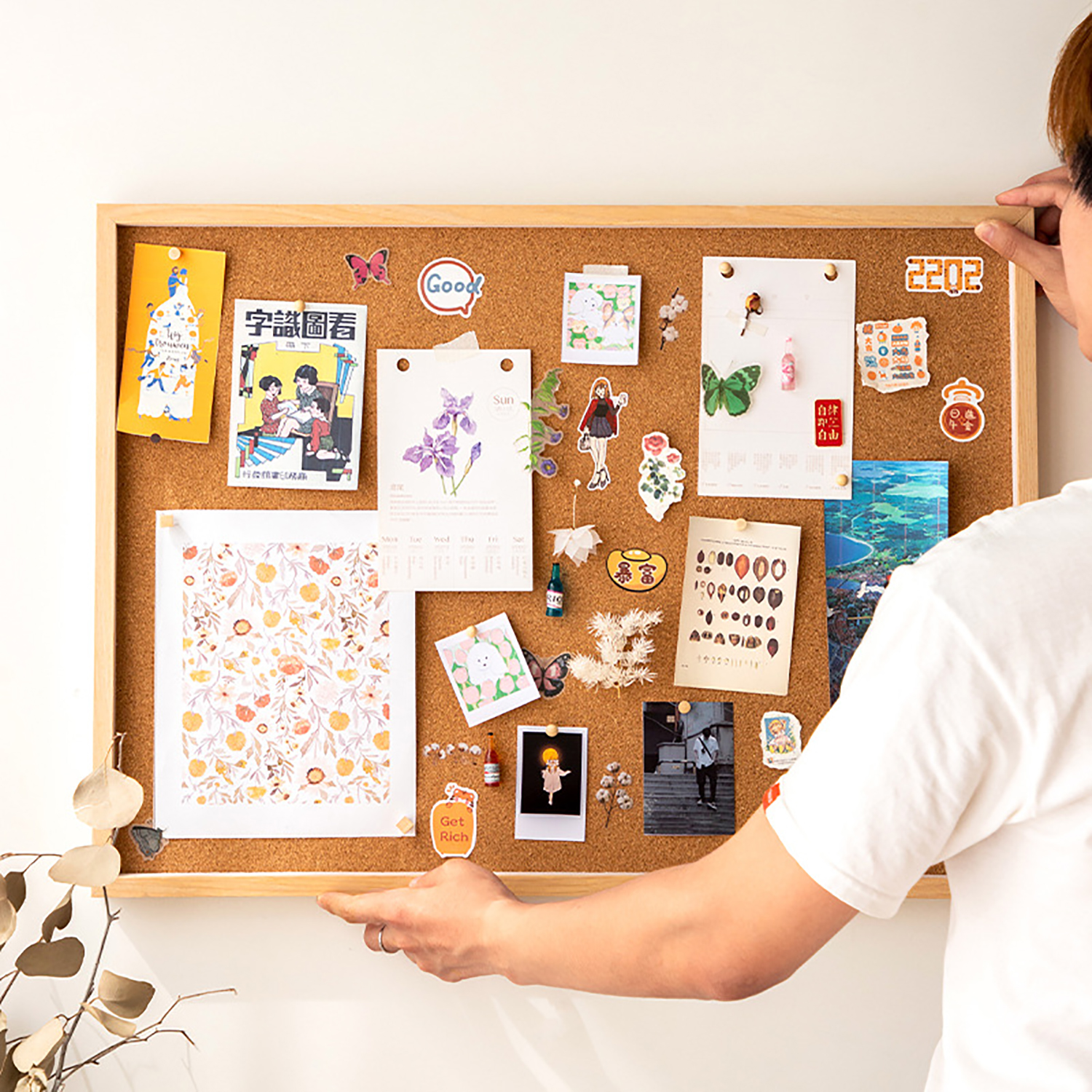 Cork Wall Board Photo Frame Ha - đánh giá và giá Office Furniture Online