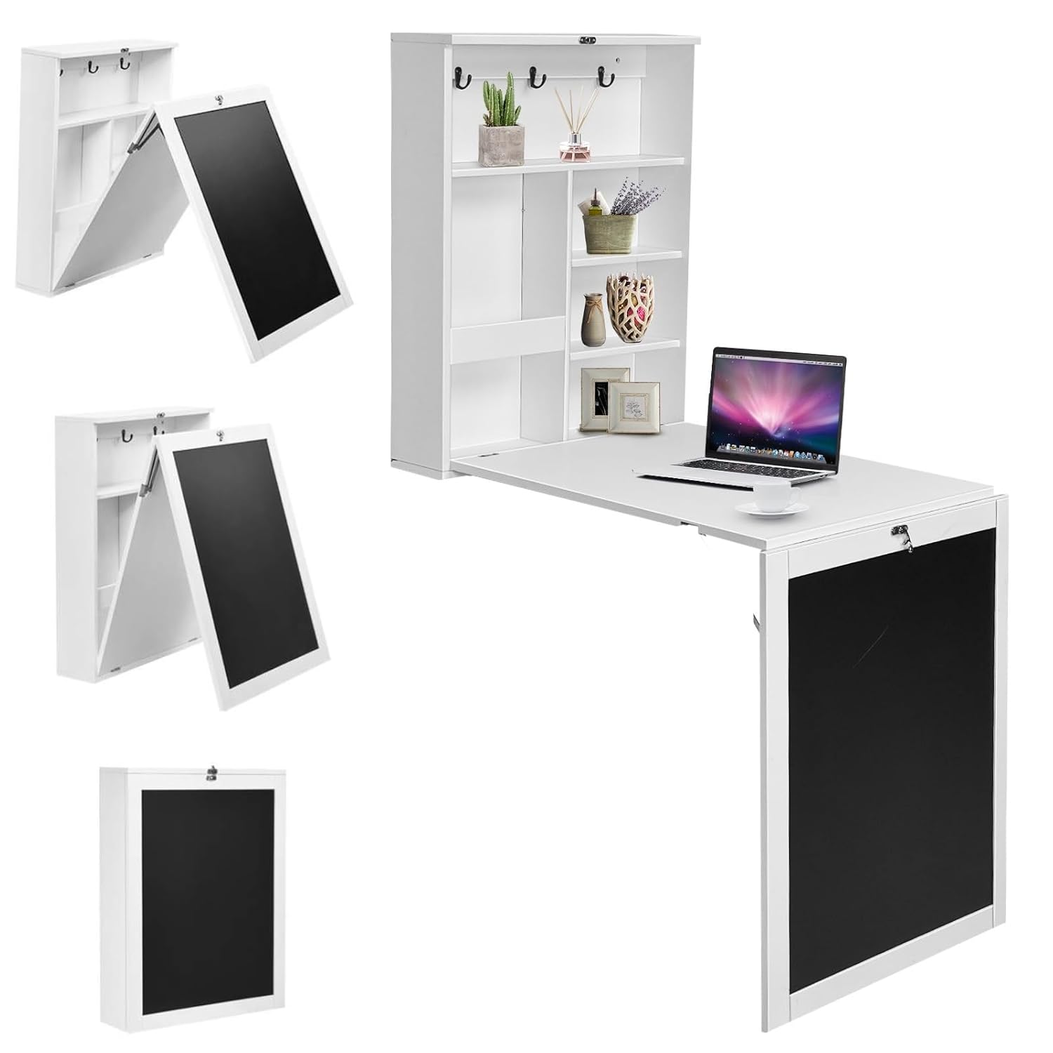 Wall Mounted Folding Computer  - đánh giá và giá Wall Mounted Desk Fold