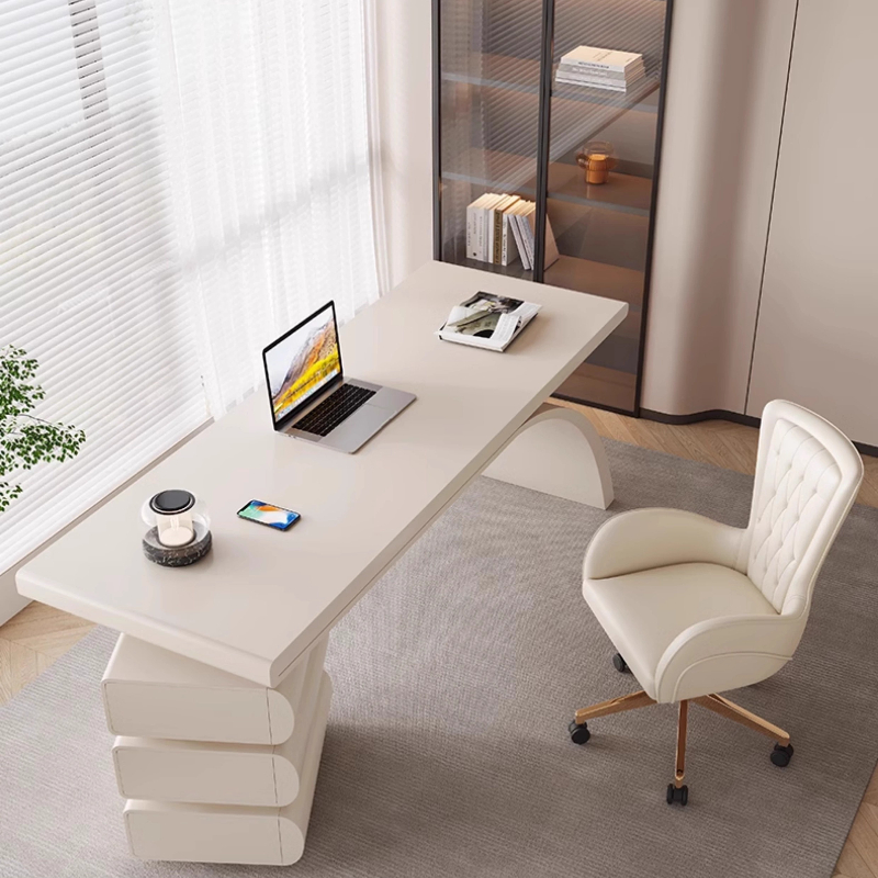Cream French Light Luxury Offi - đánh giá và giá Office Furniture Online