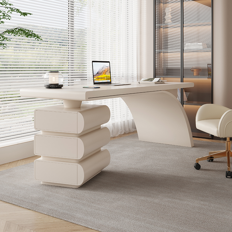 Cream French Light Luxury Offi - đánh giá và giá Office Furniture Online