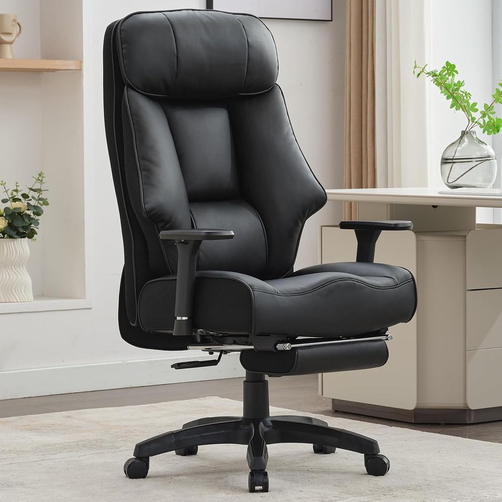 High-Back Ergonomic Office Cha - đánh giá và giá Office Footrest Cushion