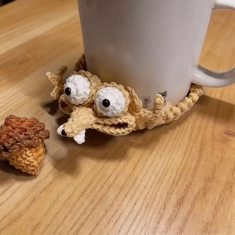 Handmade Crochet Squirrel Coas - đánh giá và giá Office Furniture Installation