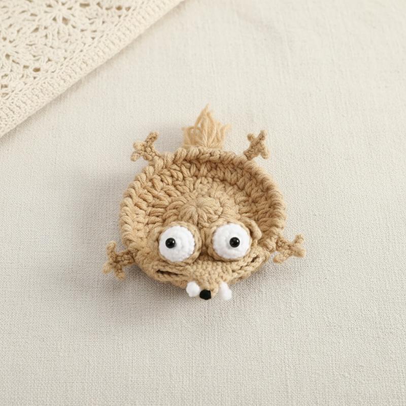 Handmade Crochet Squirrel Coas - đánh giá và giá Office Furniture Installation